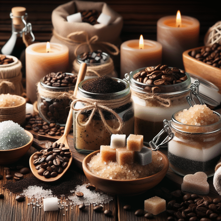 transformative homemade coffee and sugar scrubs for self-care