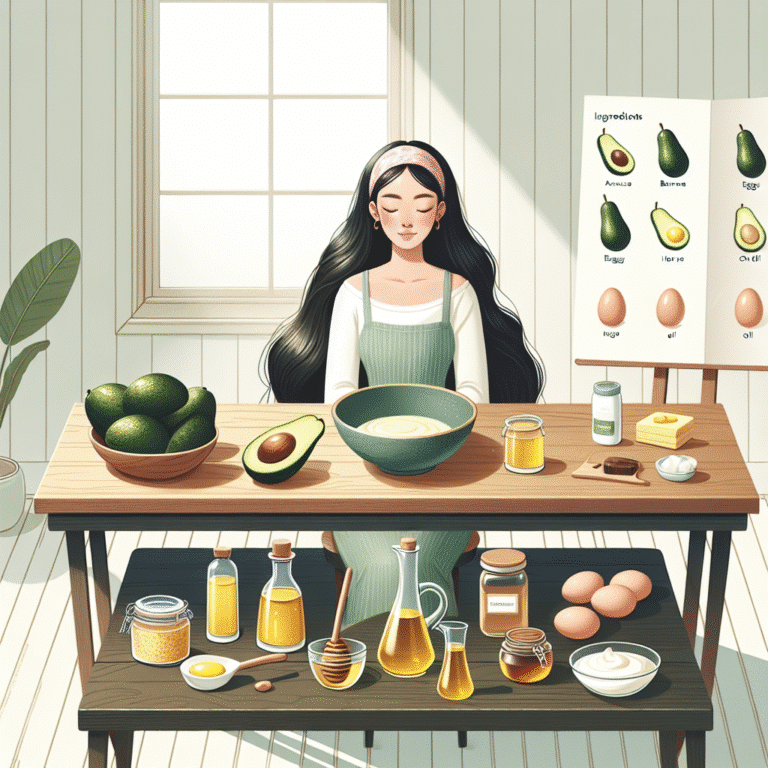 DIY Natural Hair Masks for Promoting Healthy Hair Growth