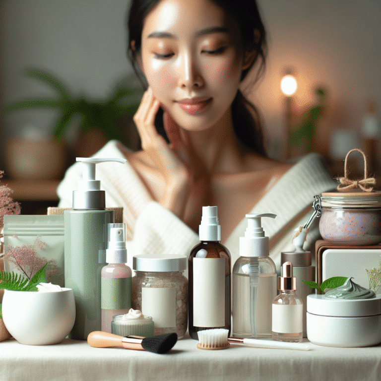 natural skincare routine for glowing face