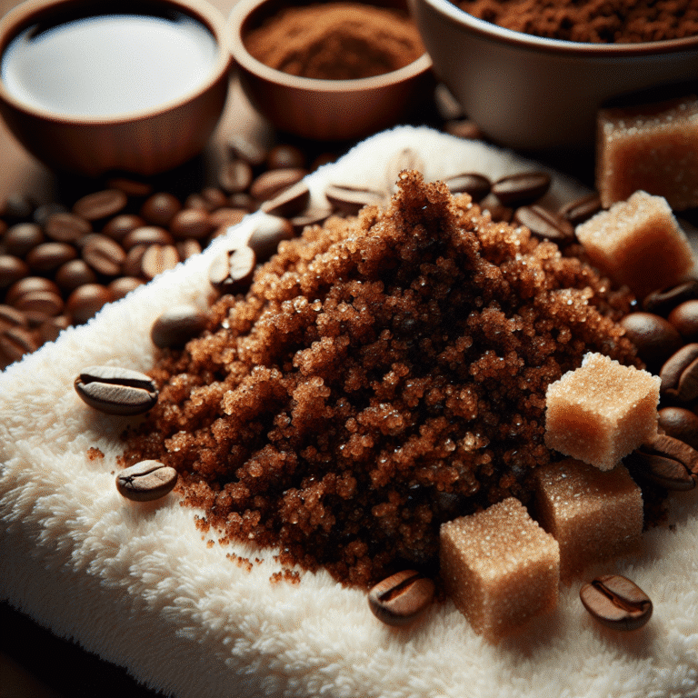 Revitalize Your Skin with a Sweet Sugar and Coffee Exfoliator