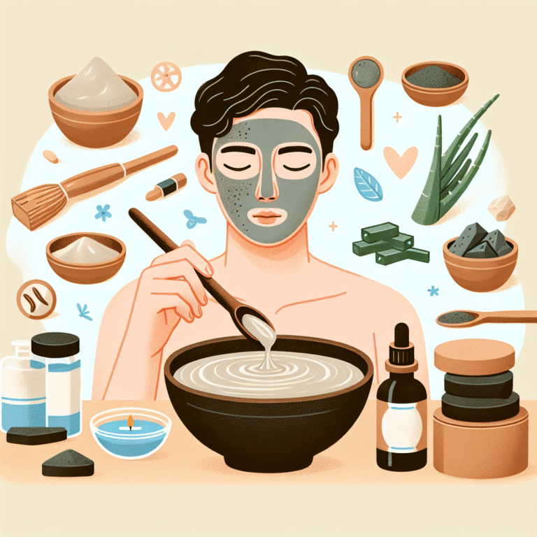 how to make natural clay face mask