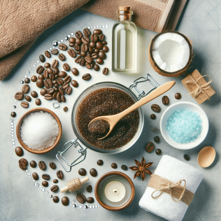 nourishing coffee and sugar body scrub recipes for smooth skin